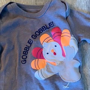 Turkey onesie 6 mo